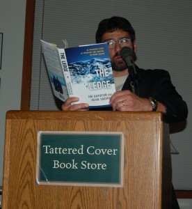 Jim reading at Tattered Cover