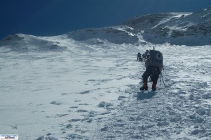 Enduring discomfort on the way to the summit of Cho Oyu (26,906 feet in Tibet)