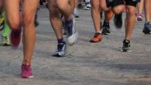 stock-footage-runners-feet-at-marathon-race-start
